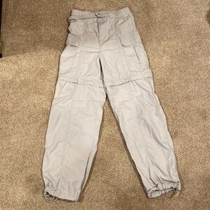 Levi cargo pants with removable legs, very trendy!